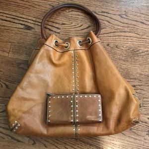 Michael Kors Astor Hobo Bag Studded